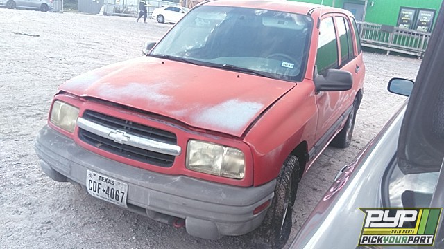 1999 CHEVROLET TRACKER partes disponibles