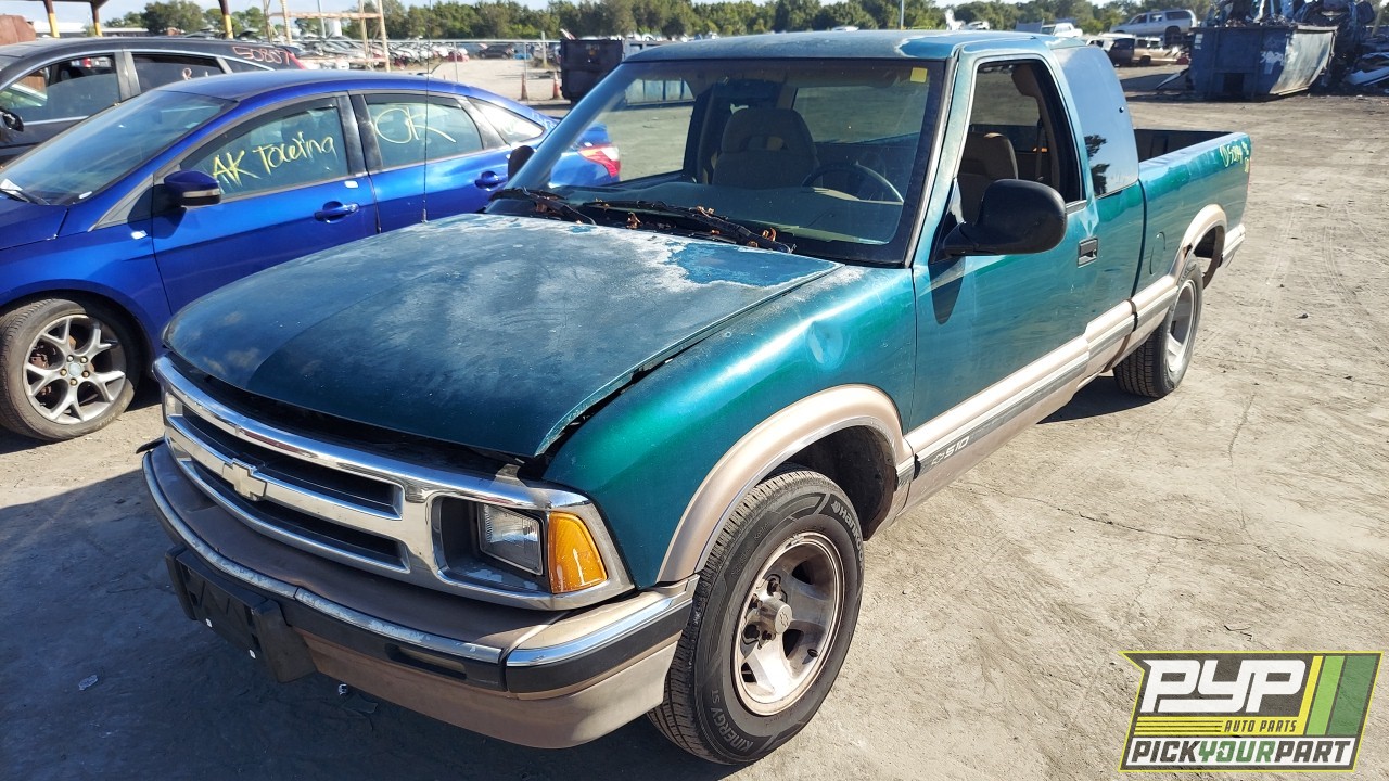 1996 CHEVROLET S10 partes disponibles