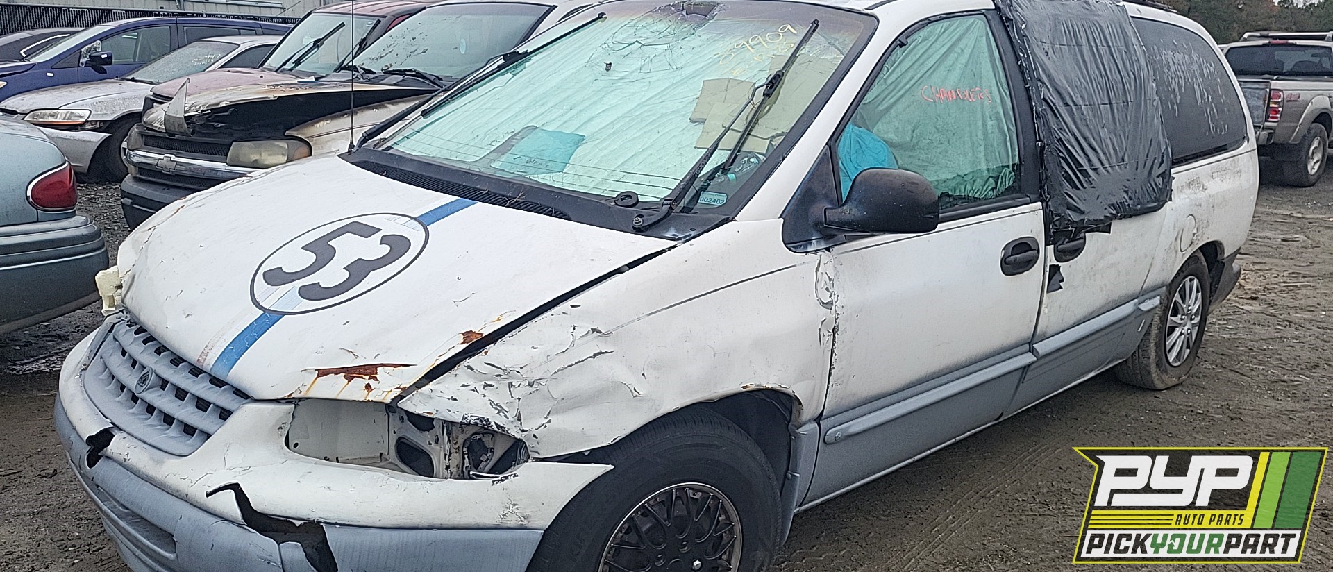 1999 PLYMOUTH GRAND VOYAGER available for parts