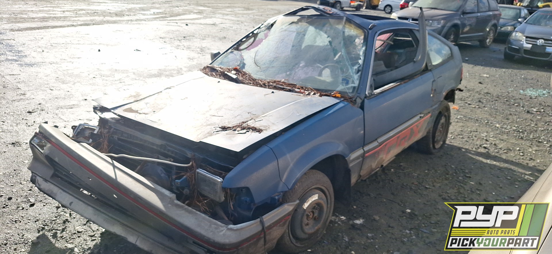 1985 HONDA CIVIC CRX available for parts
