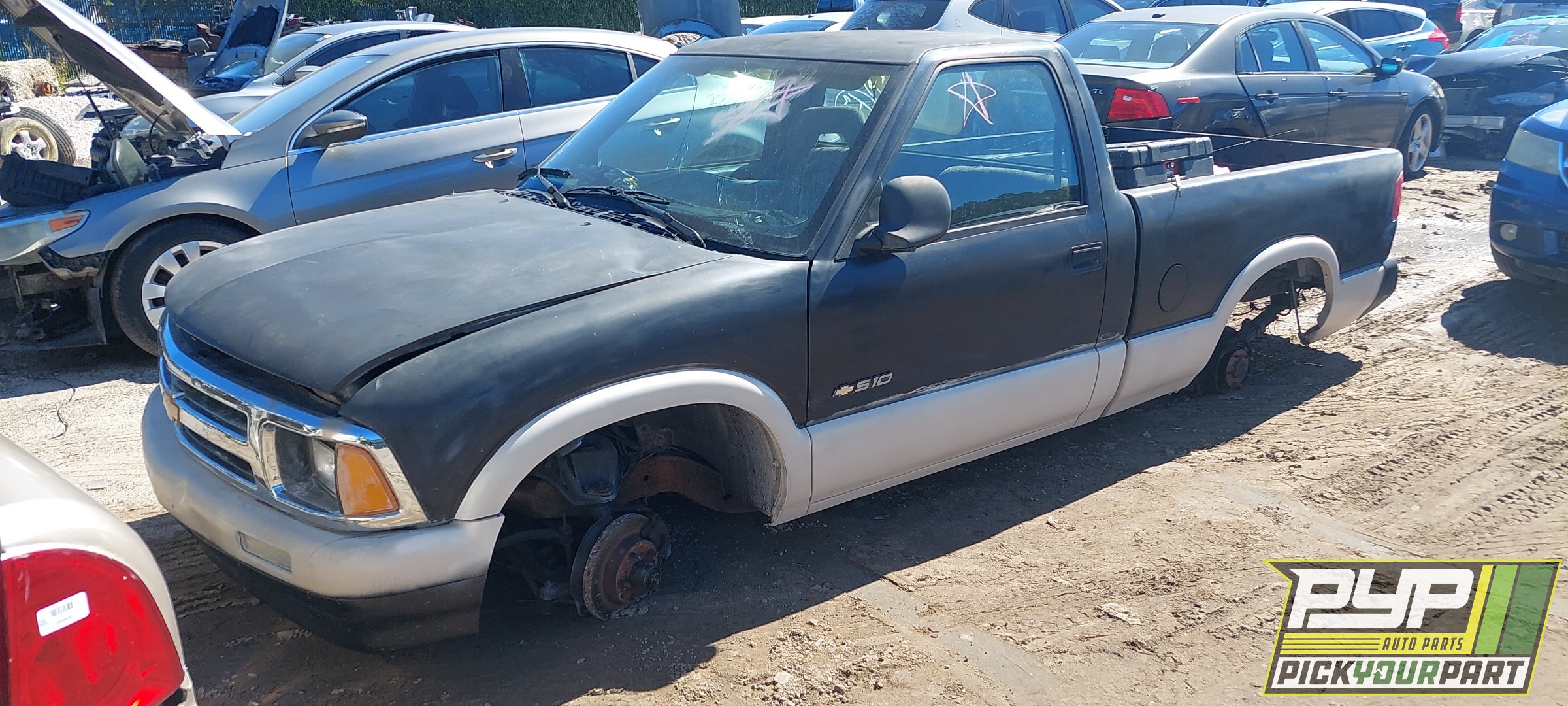 1996 CHEVROLET S10 partes disponibles