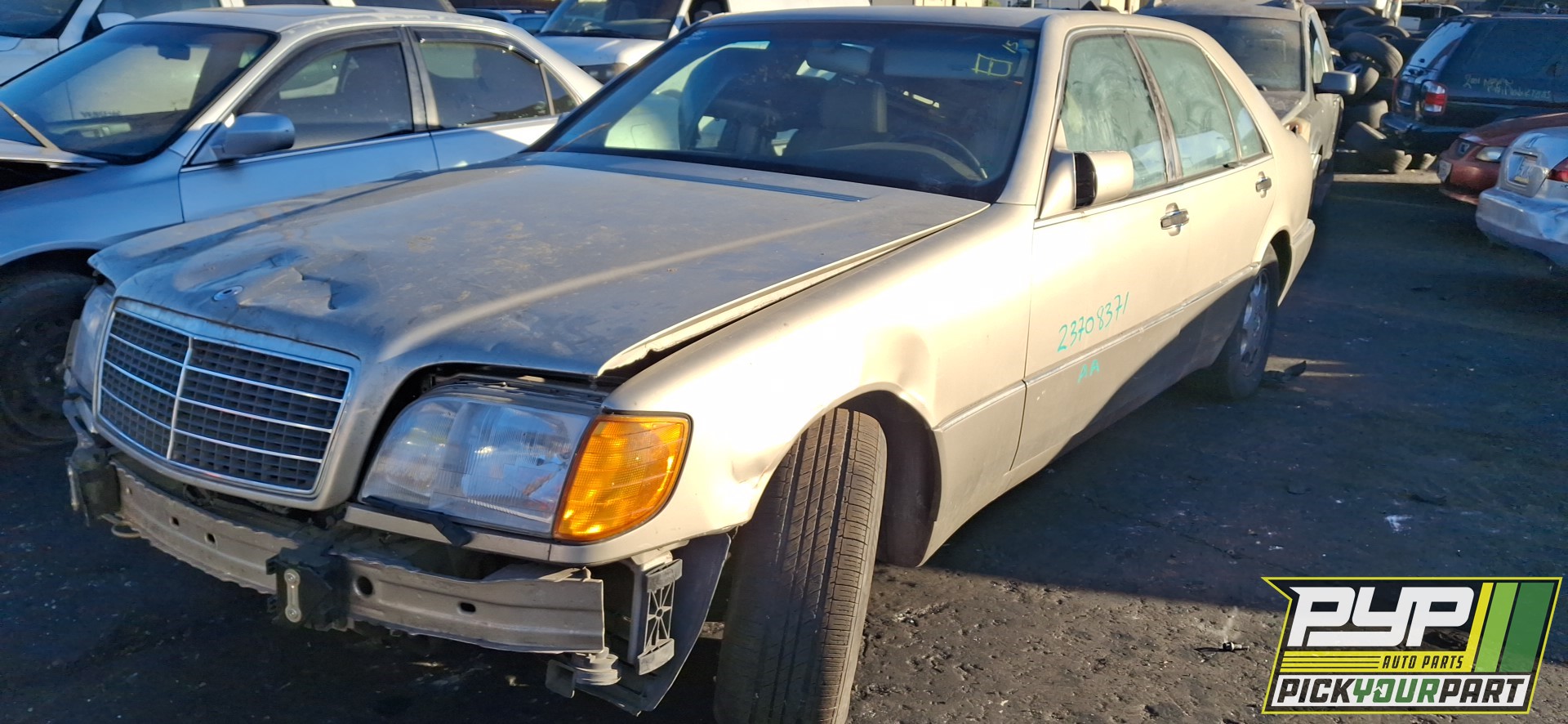 1993 MERCEDES-BENZ 500SEL partes disponibles