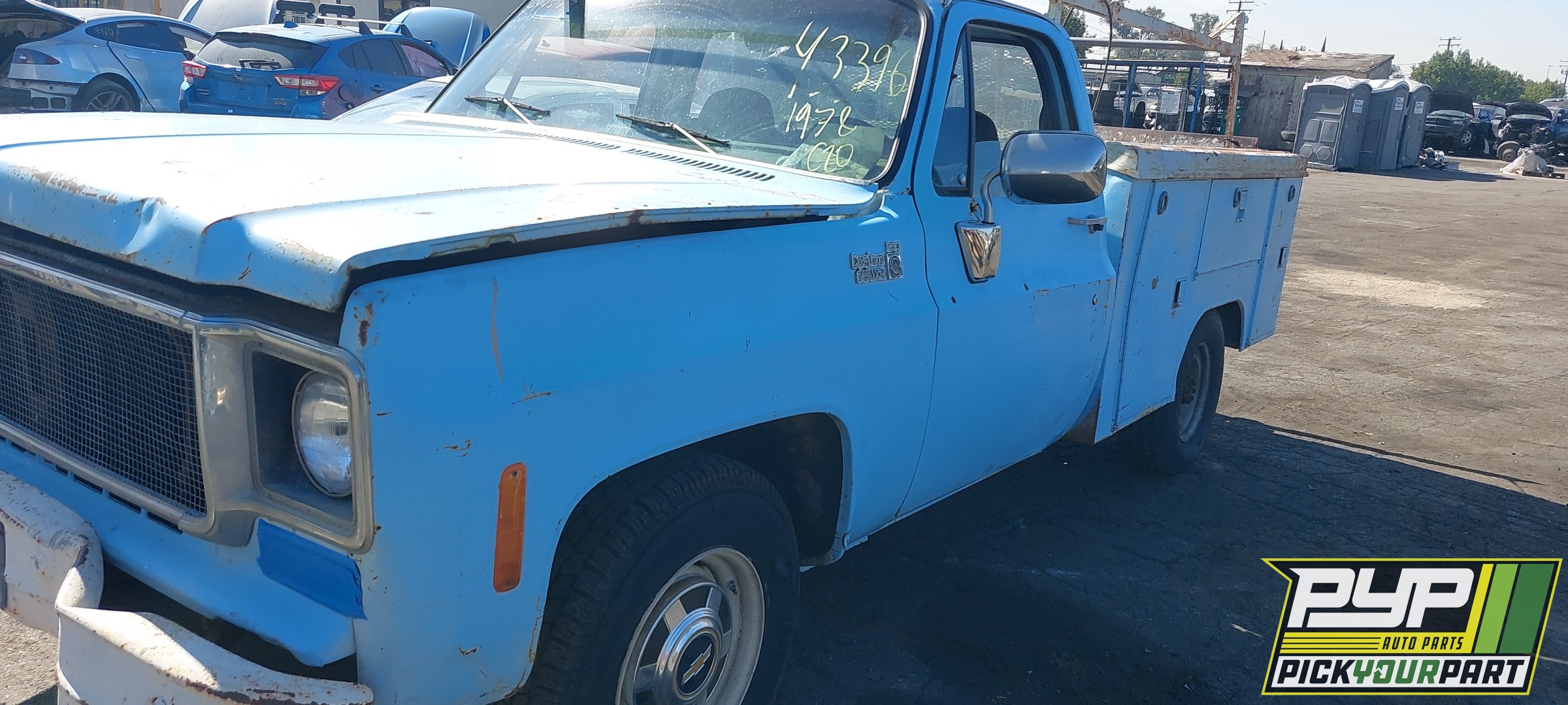 1978 CHEVROLET C20 partes disponibles