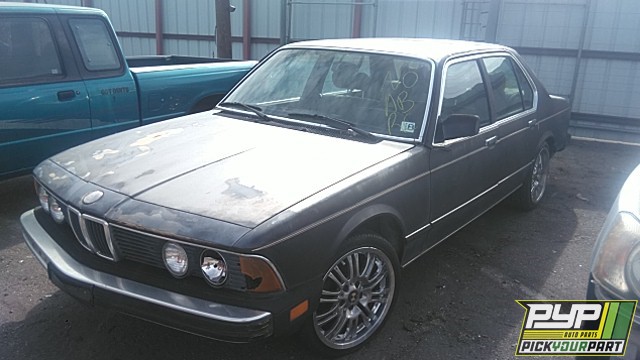 1984 BMW 7 SERIES partes disponibles