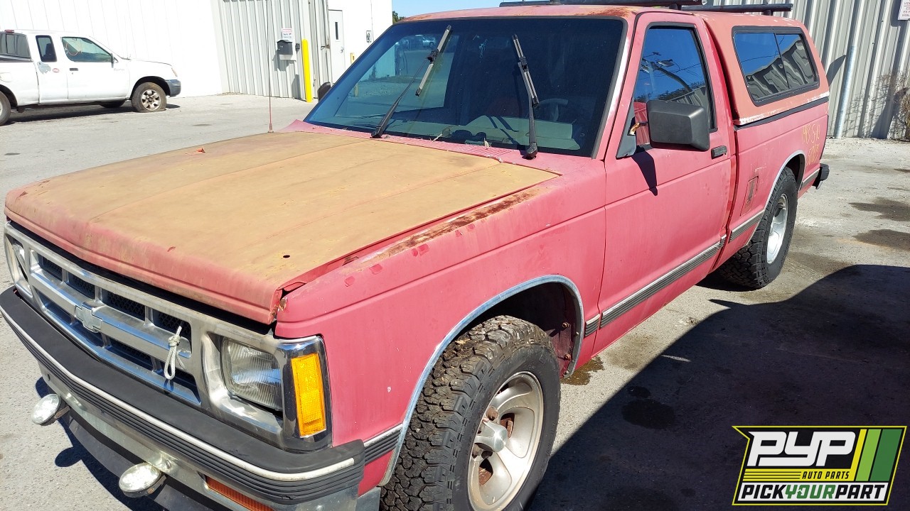 1993 CHEVROLET S10 partes disponibles