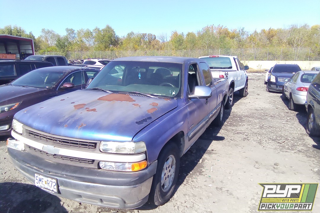 1999 CHEVROLET SILVERADO 1500 partes disponibles