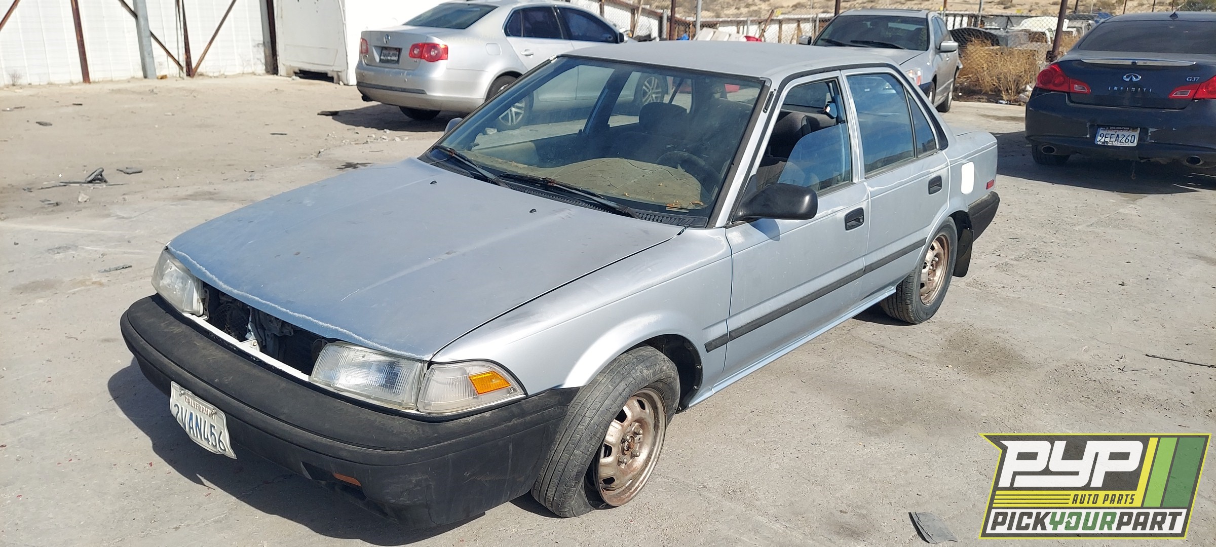 1990 TOYOTA COROLLA partes disponibles