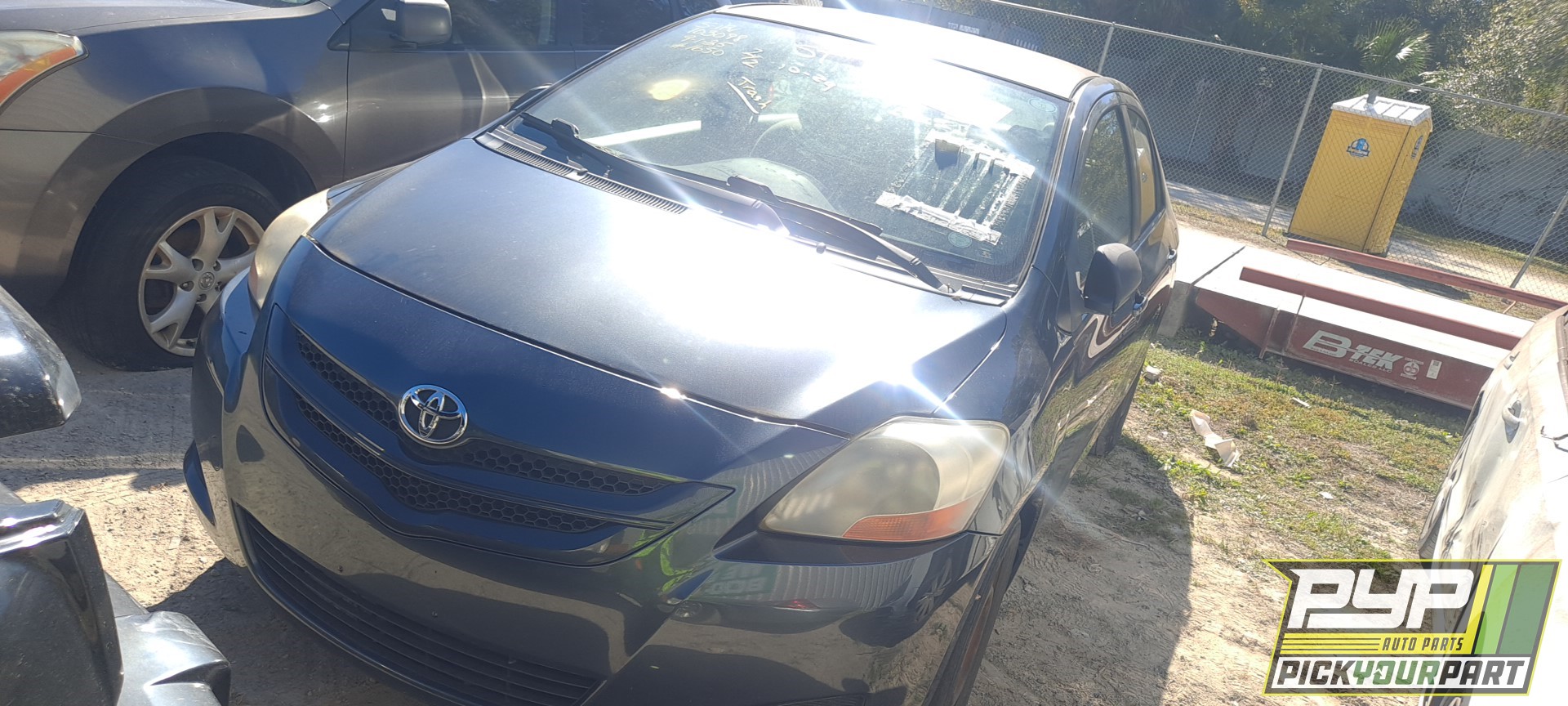 2007 TOYOTA YARIS partes disponibles