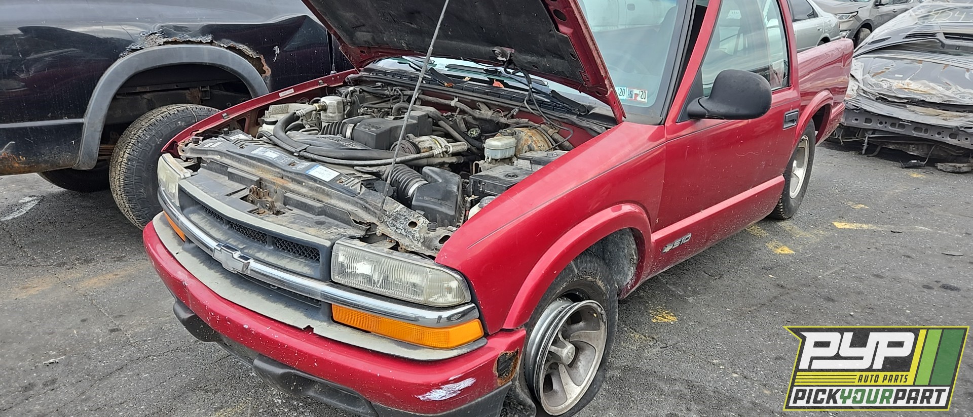 1998 CHEVROLET S10 partes disponibles