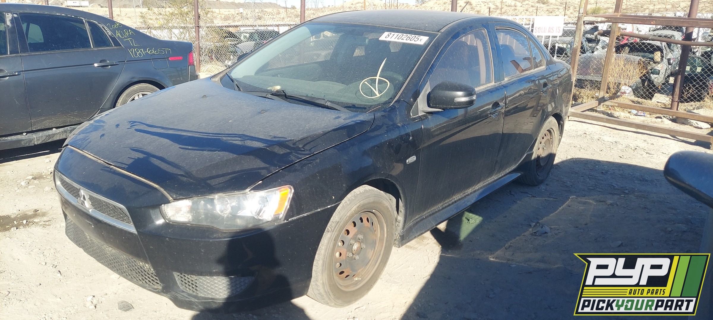 2015 MITSUBISHI LANCER partes disponibles