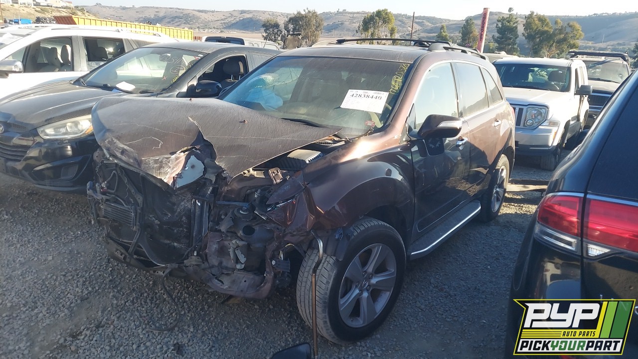 2010 ACURA MDX partes disponibles