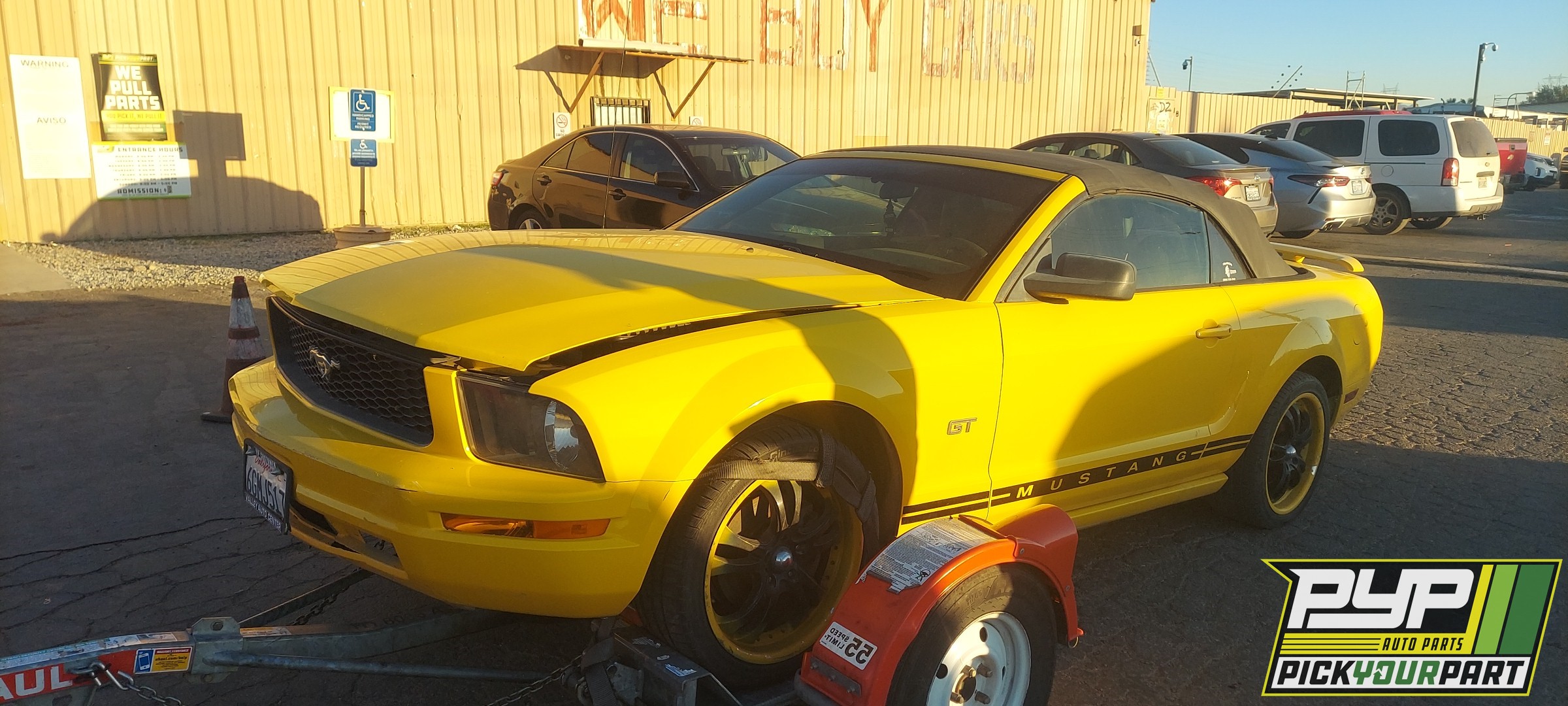 2005 FORD MUSTANG partes disponibles