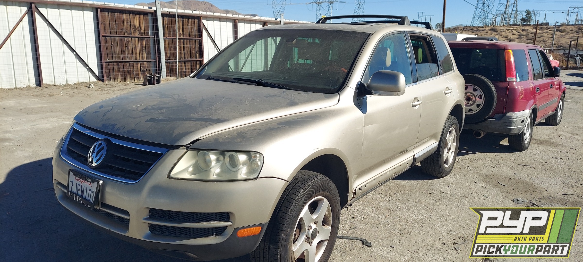 2004 VOLKSWAGEN TOUAREG partes disponibles