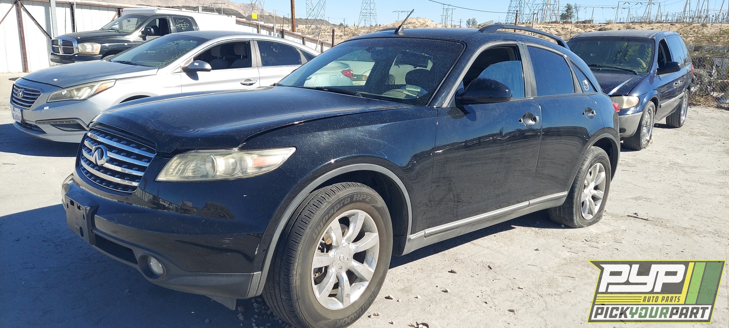 2004 INFINITI FX35 partes disponibles