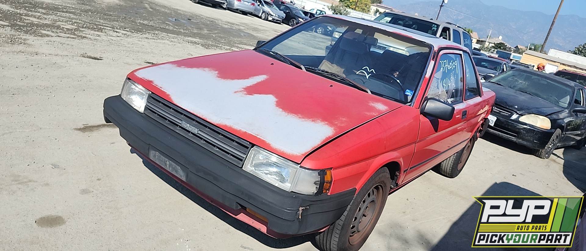 1989 TOYOTA TERCEL available for parts