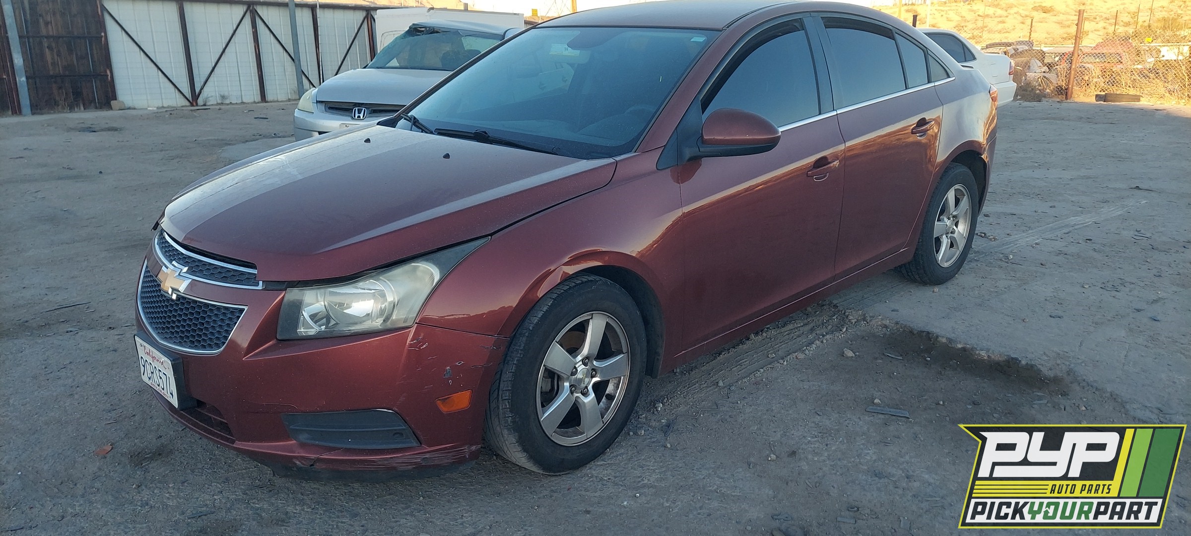 2012 CHEVROLET CRUZE partes disponibles