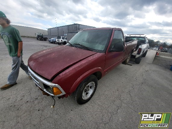 1997 CHEVROLET S10 partes disponibles