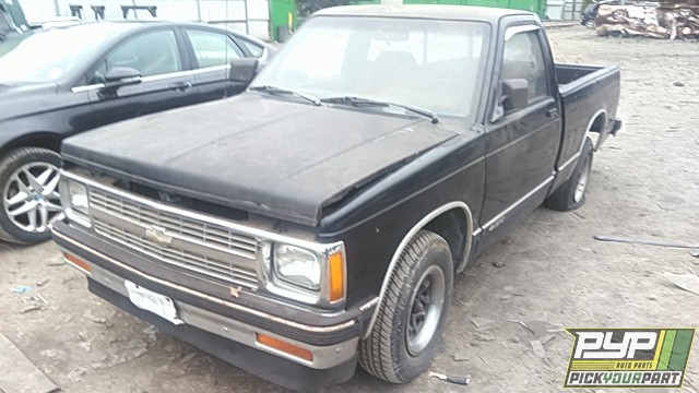 1992 CHEVROLET S10 partes disponibles