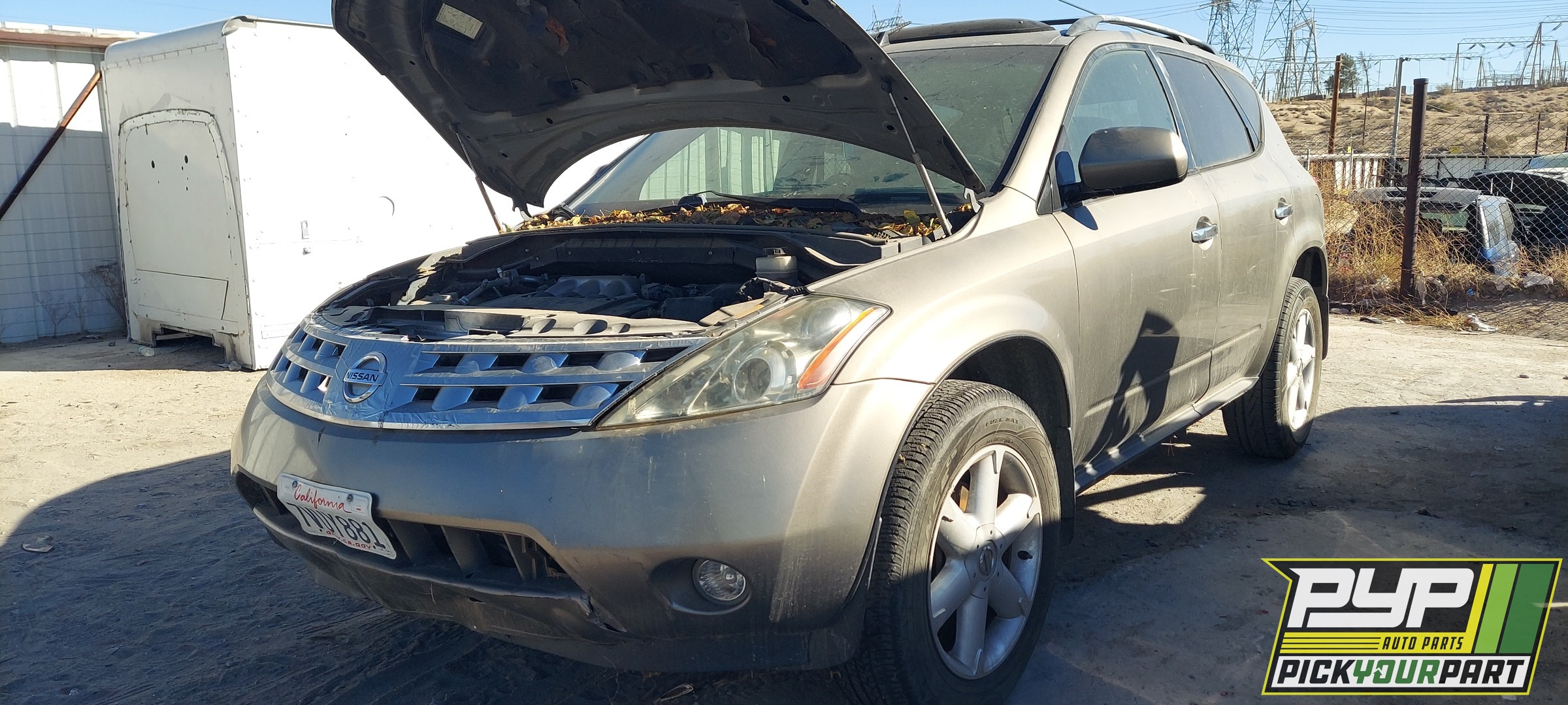 2004 NISSAN MURANO partes disponibles