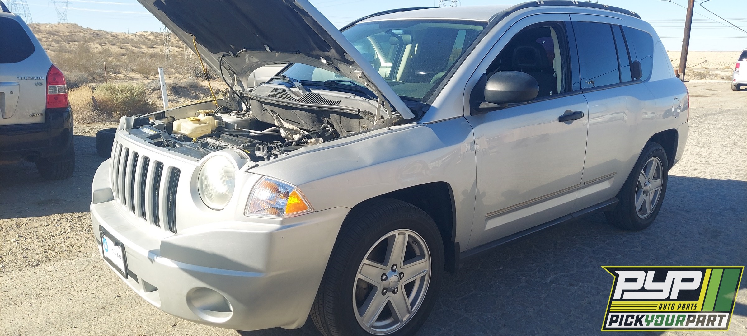 2008 JEEP COMPASS partes disponibles