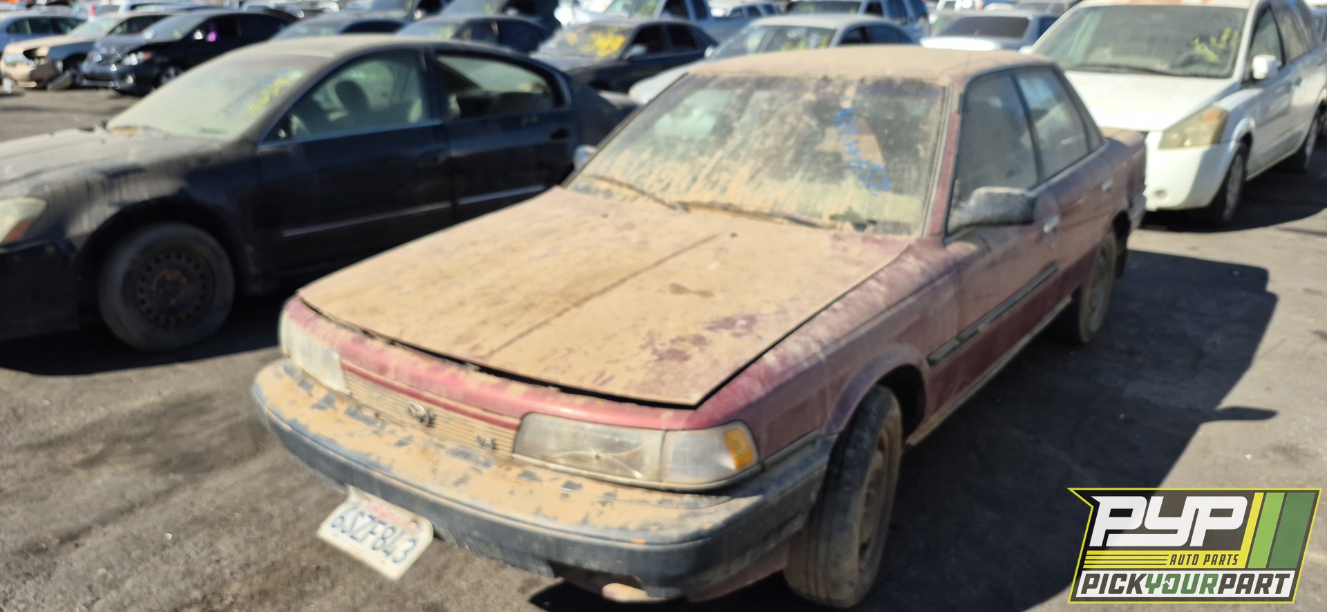 1989 TOYOTA CAMRY partes disponibles