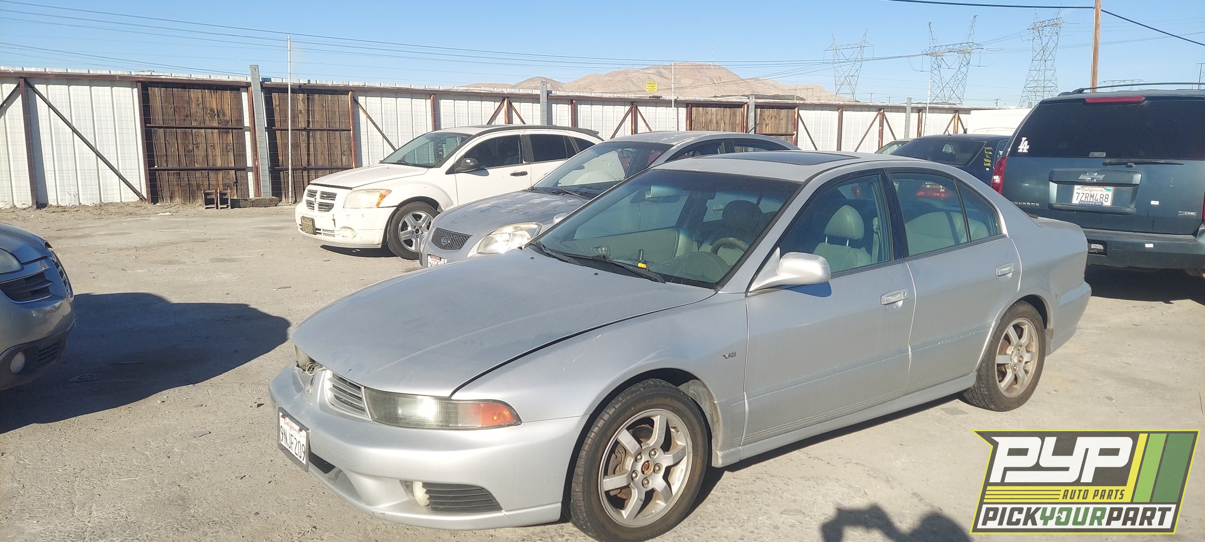 2002 MITSUBISHI GALANT partes disponibles