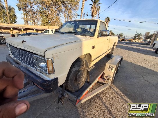 1985 GMC S-15 partes disponibles