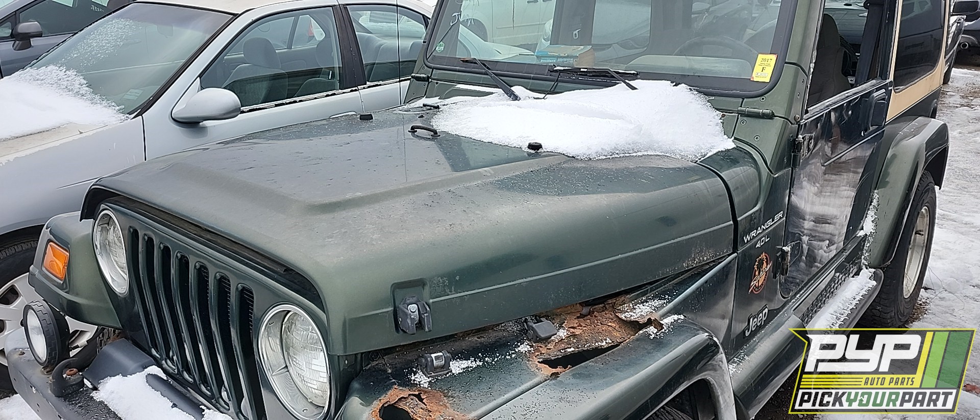 1997 JEEP WRANGLER partes disponibles