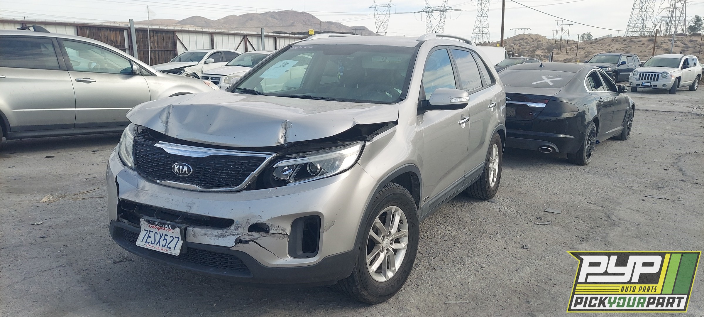 2015 KIA SORENTO partes disponibles