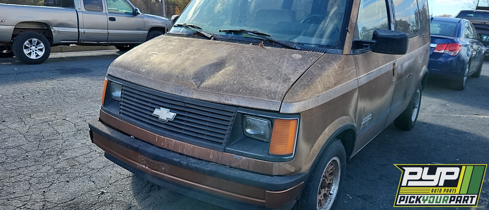 1988 CHEVROLET ASTRO partes disponibles