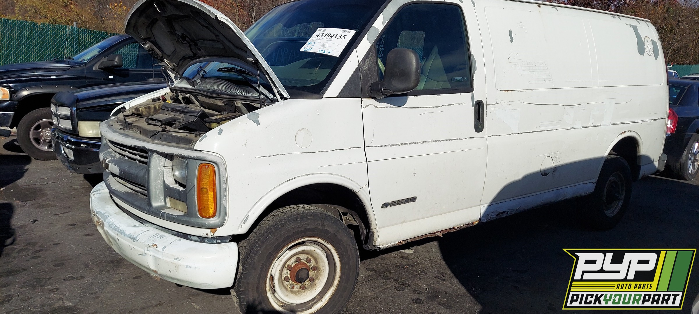 1998 CHEVROLET EXPRESS 2500 partes disponibles