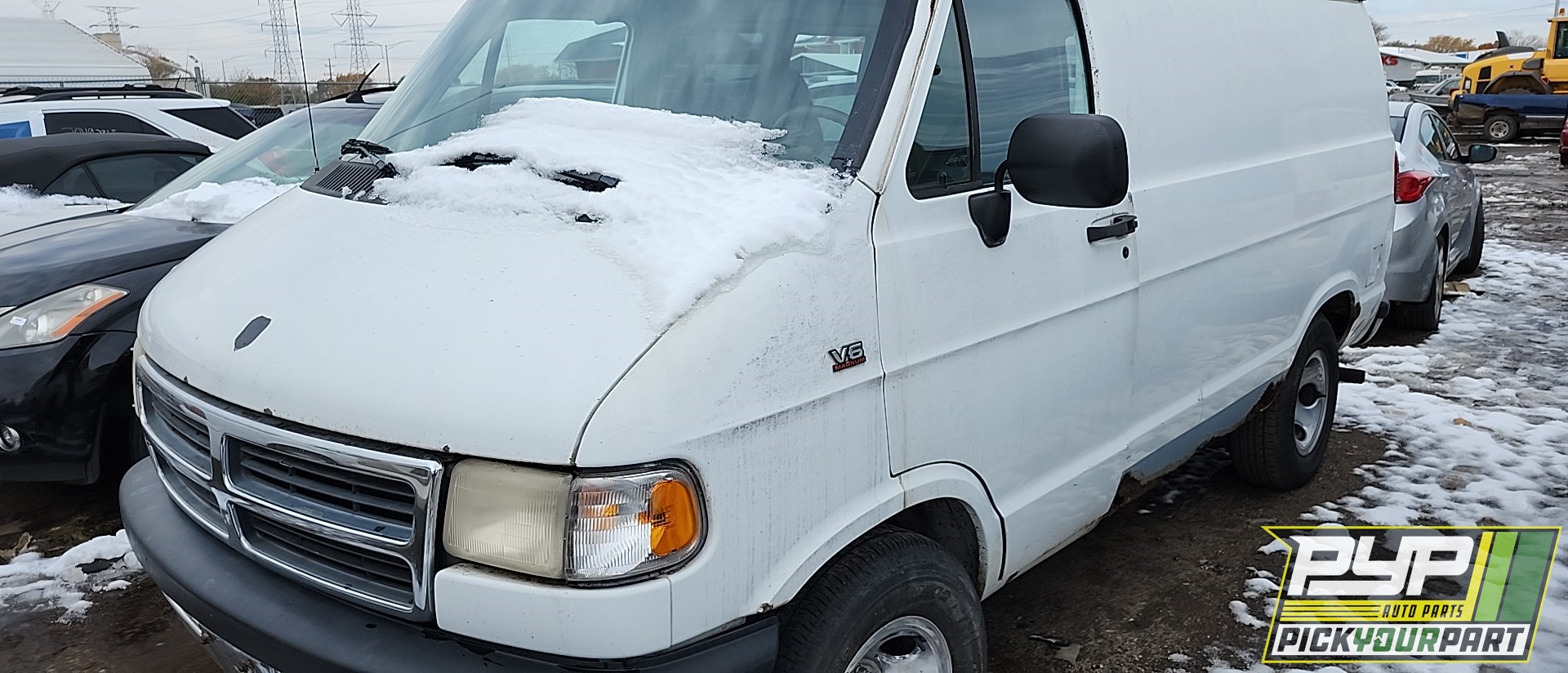 1995 DODGE B2500 partes disponibles