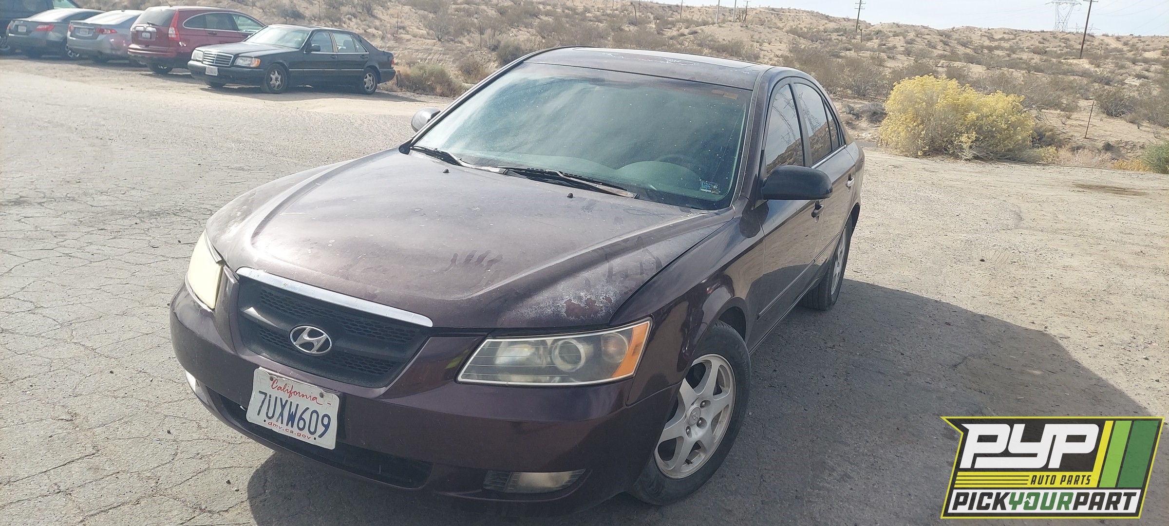 2006 HYUNDAI SONATA partes disponibles
