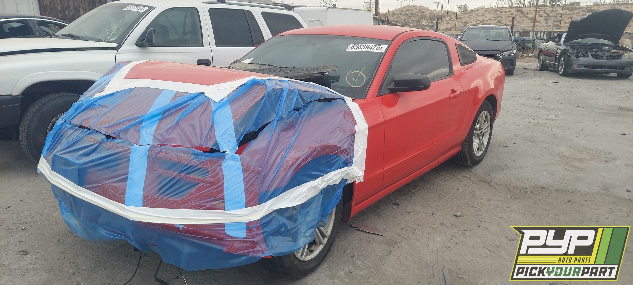 2013 FORD MUSTANG partes disponibles