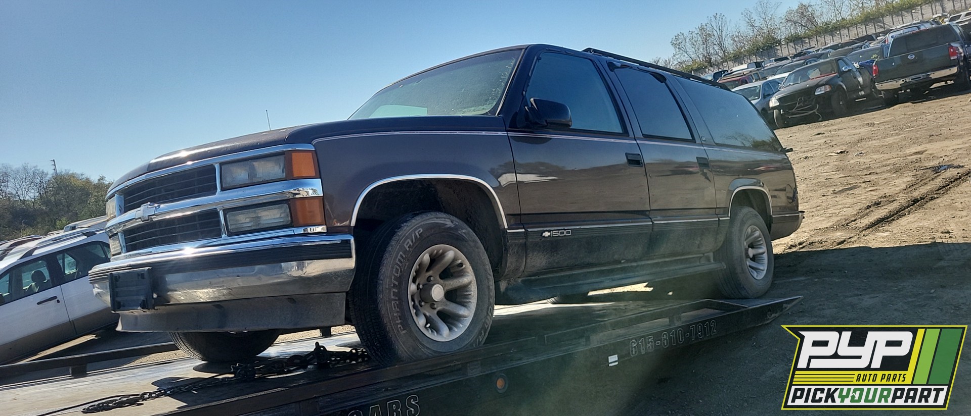 1997 CHEVROLET C1500 SUBURBAN partes disponibles