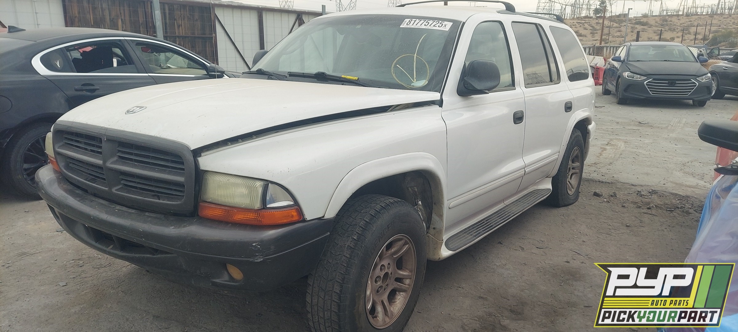 2003 DODGE DURANGO partes disponibles
