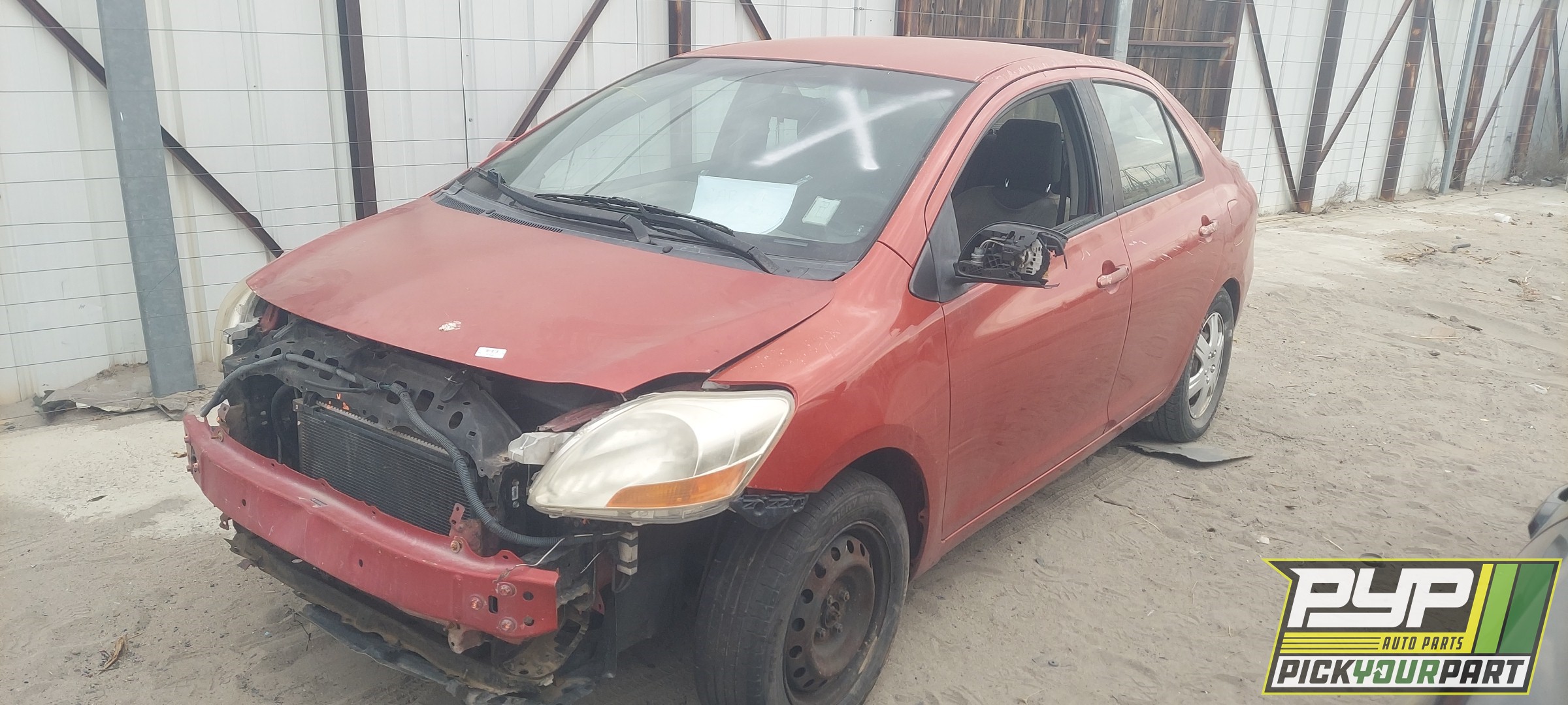 2007 TOYOTA YARIS partes disponibles