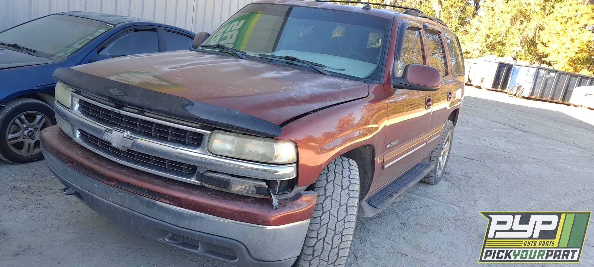 2002 CHEVROLET TAHOE partes disponibles