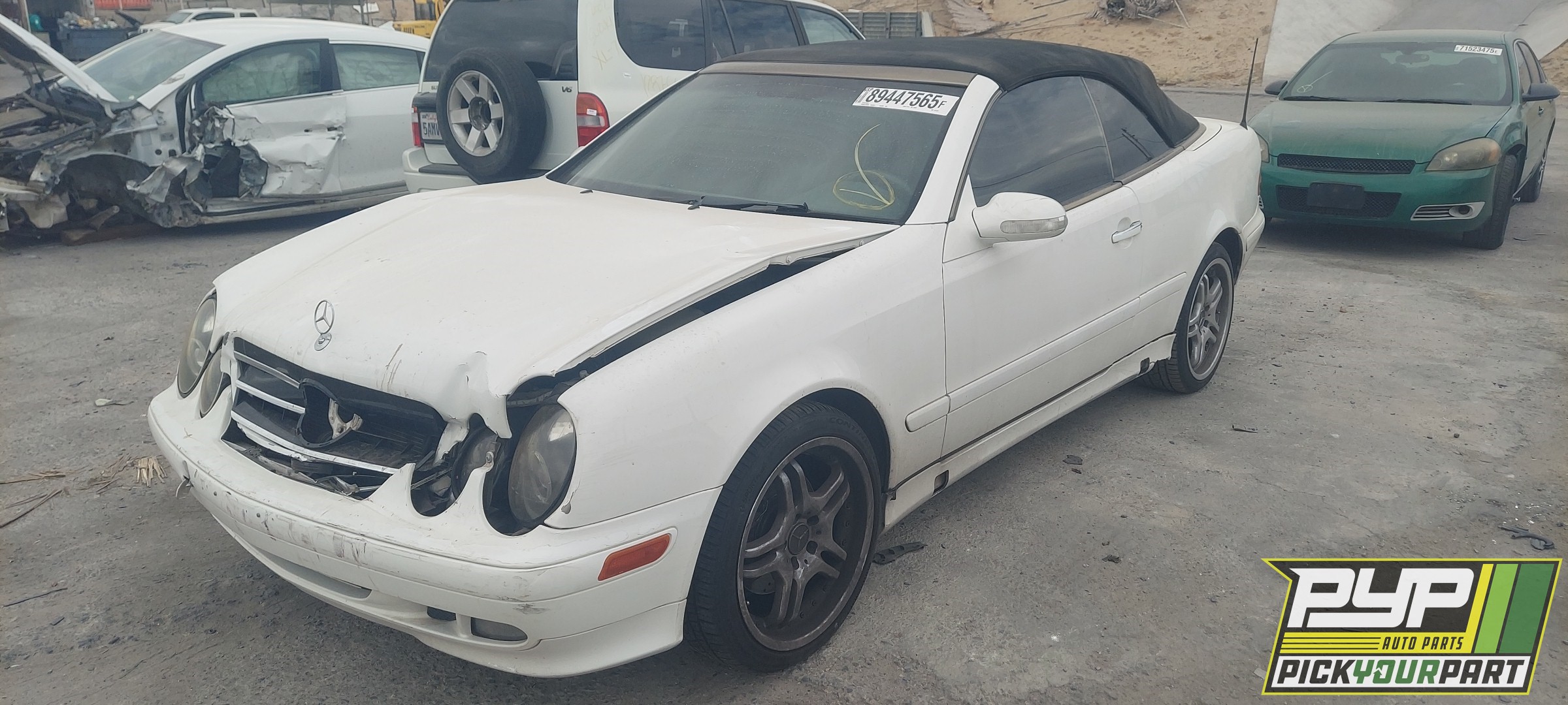2000 MERCEDES-BENZ CLK320 partes disponibles