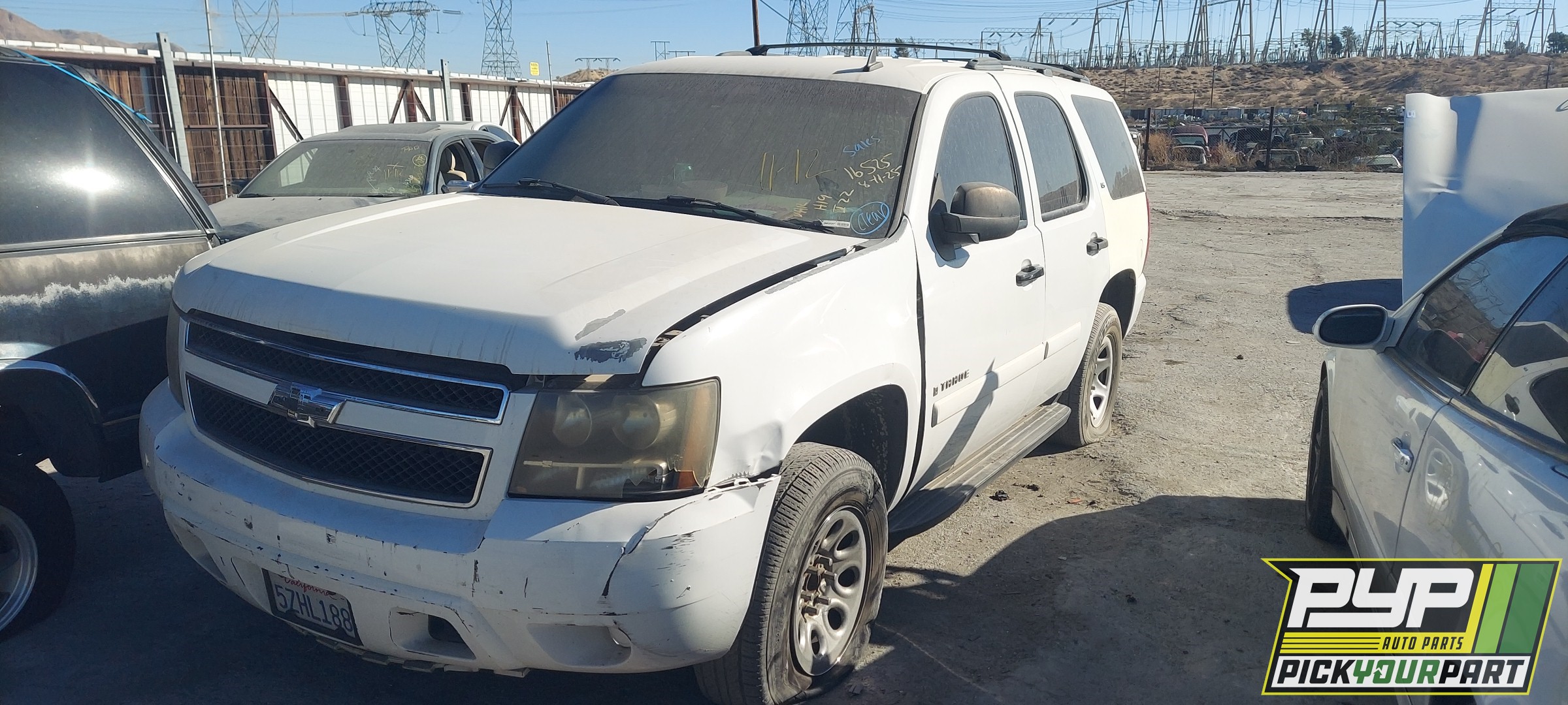 2007 CHEVROLET TAHOE partes disponibles