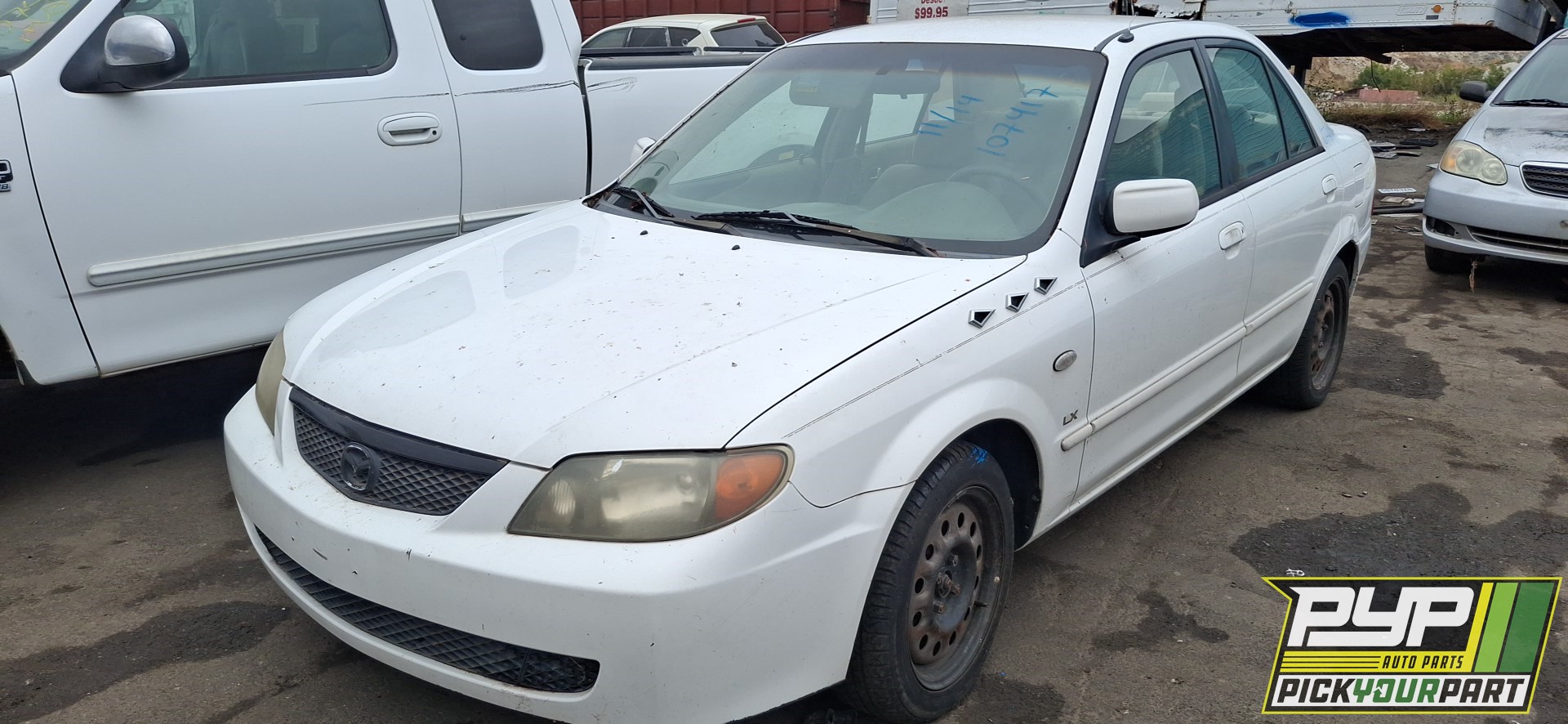 2002 MAZDA PROTEGE partes disponibles