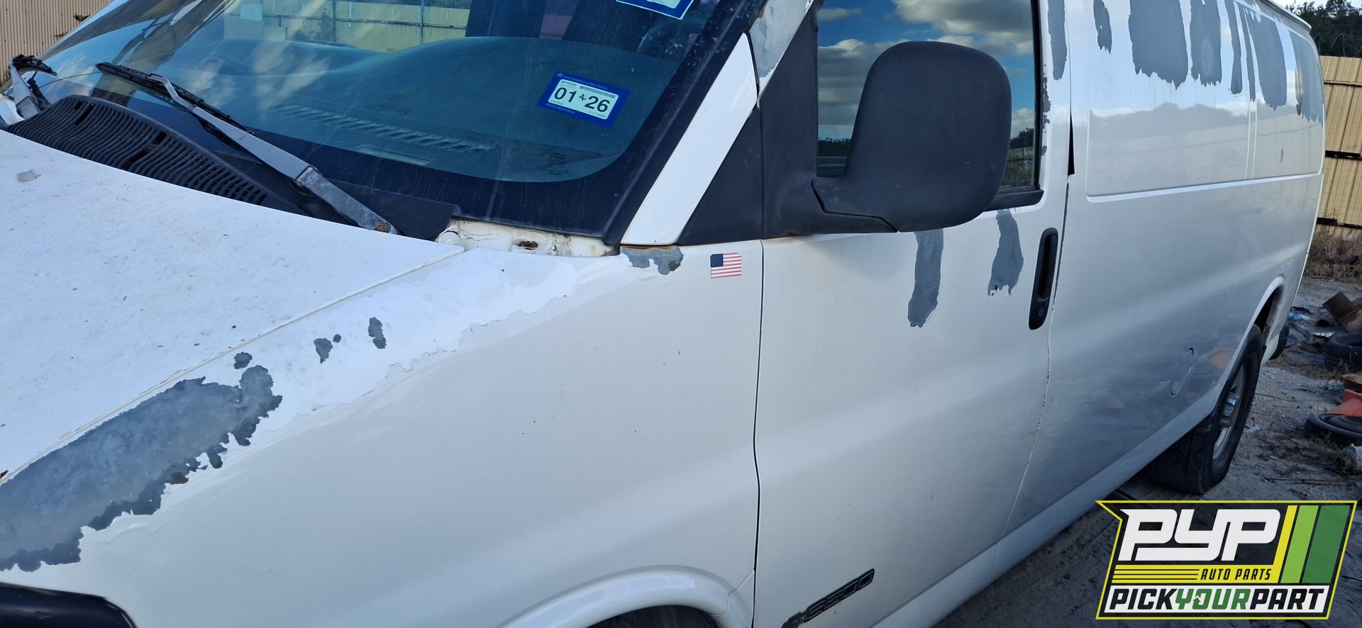 1999 CHEVROLET EXPRESS 3500 partes disponibles