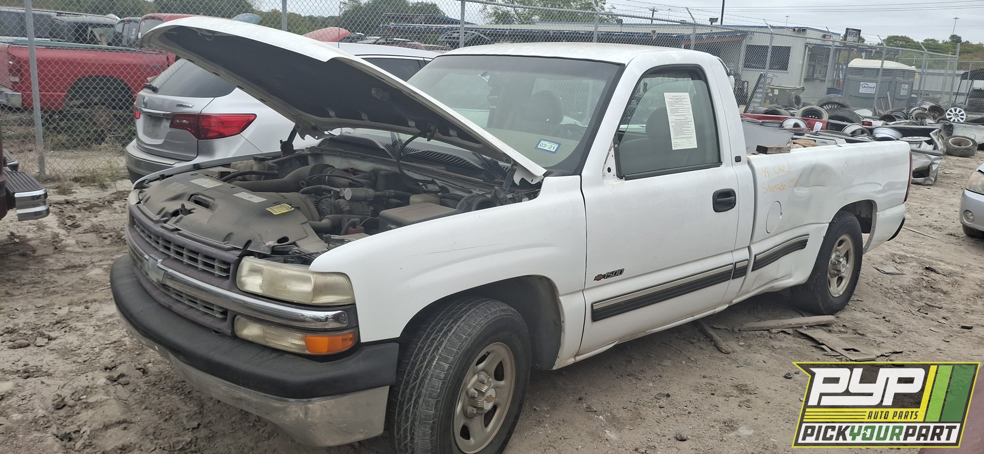 1999 CHEVROLET SILVERADO 1500 partes disponibles