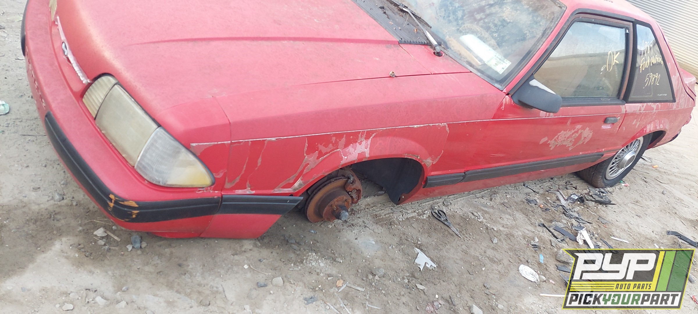 1989 FORD MUSTANG available for parts