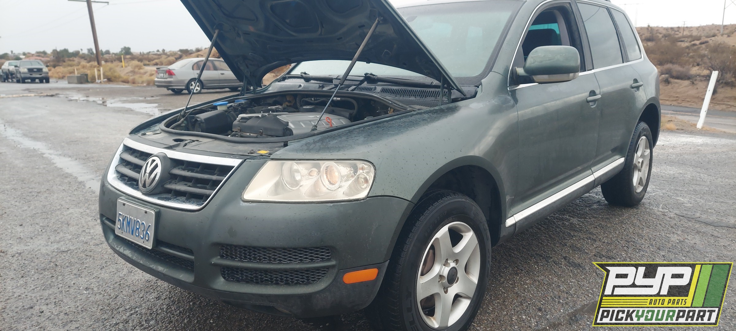 2005 VOLKSWAGEN TOUAREG partes disponibles