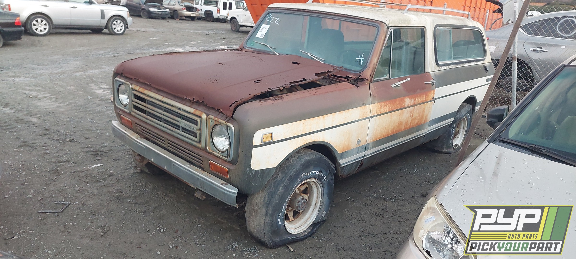 1978 INTERNATIONAL SCOUT II partes disponibles