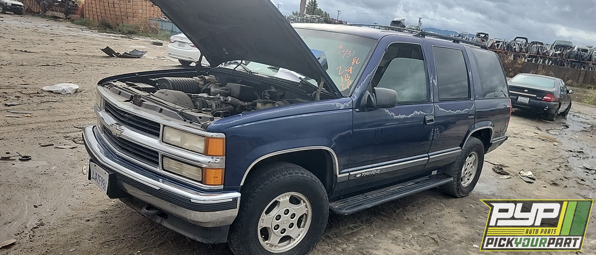 1998 CHEVROLET TAHOE partes disponibles