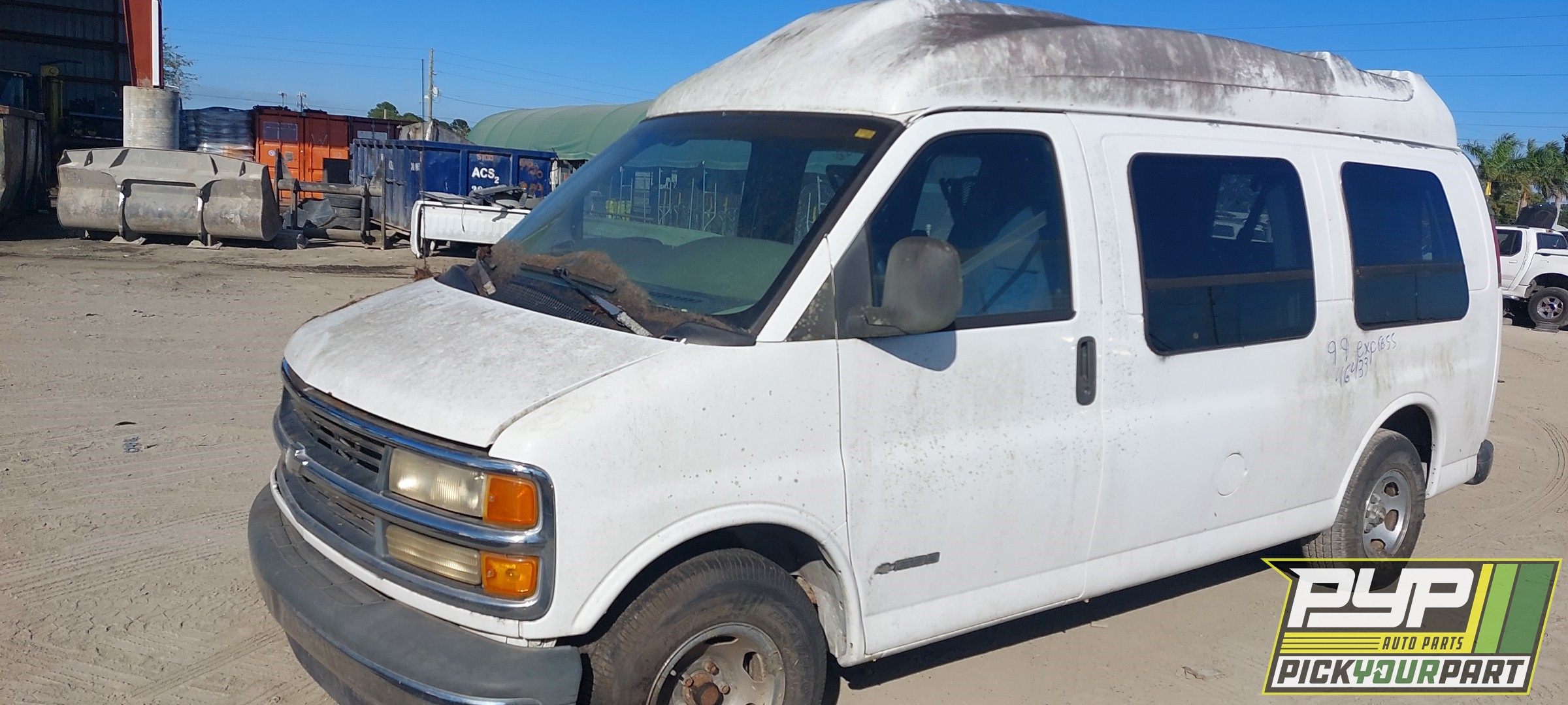 1999 CHEVROLET EXPRESS 1500 partes disponibles