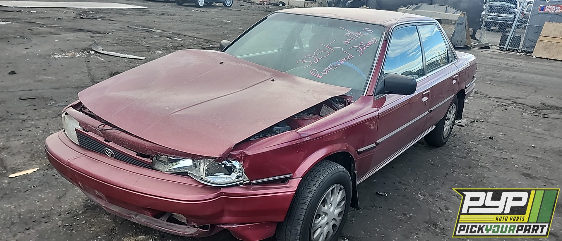 1991 TOYOTA CAMRY available for parts