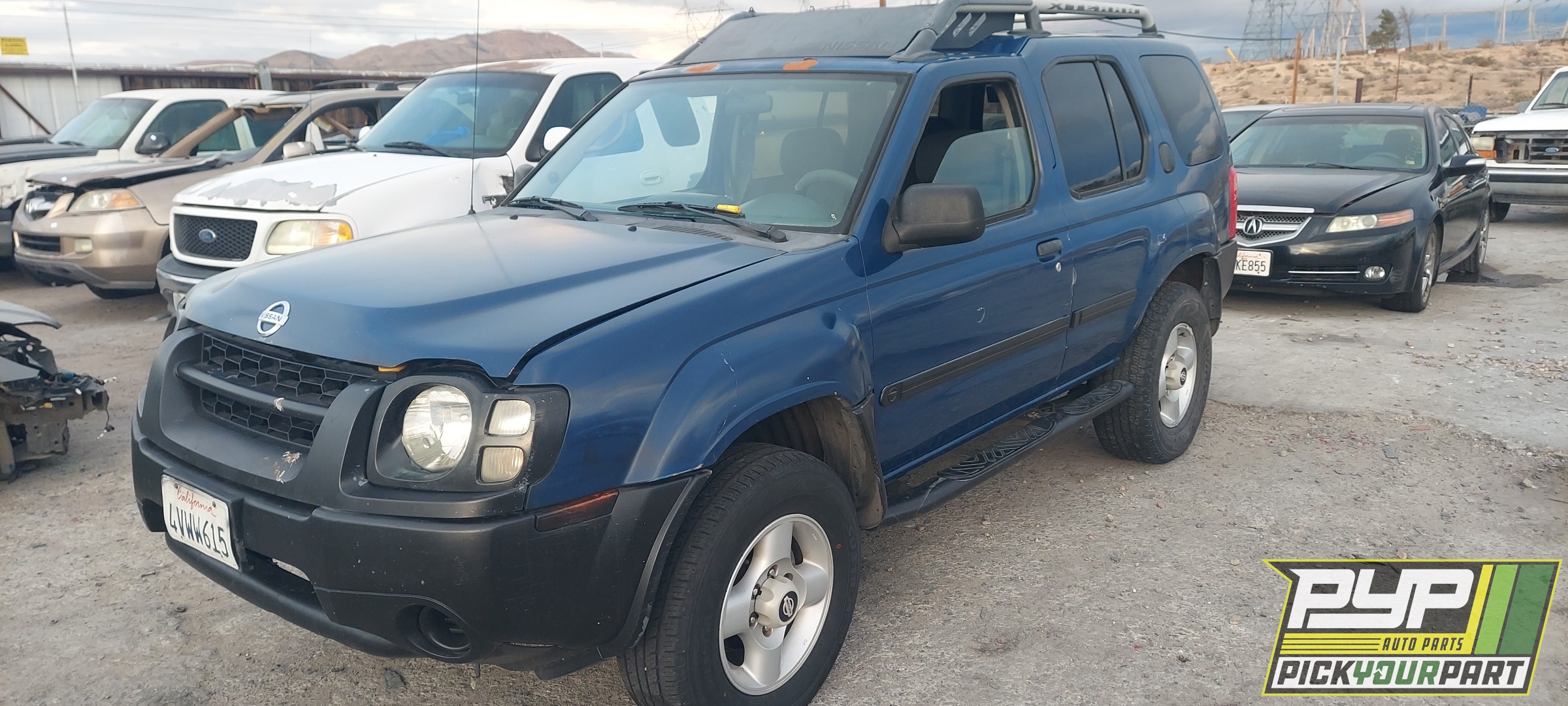 2002 NISSAN XTERRA partes disponibles